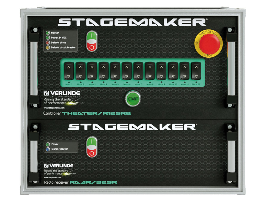 Nieuwe STAGEMAKER ECO, RIGGER en THEATER controllers voor STAGEMAKER SR